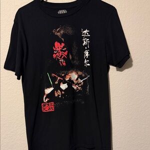 Star Wars Black and Red Short Sleeve Tee